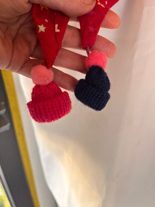 3 Bufandas infantil de Navidad / pañuelo