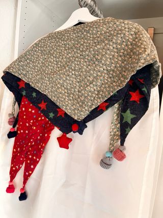 3 Bufandas infantil de Navidad / pañuelo