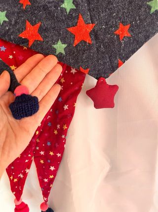 3 Bufandas infantil de Navidad / pañuelo