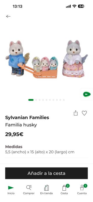 Sylvanian Families Familia Husky