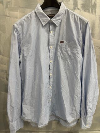 Camicia Napapijri Uomo Azzurra
