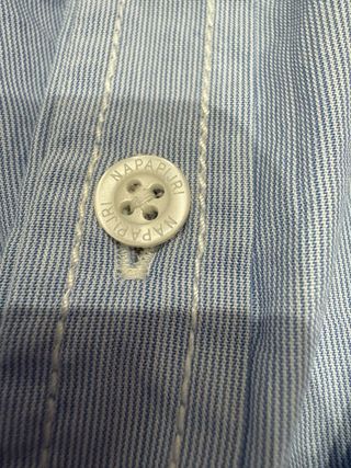 Camicia Napapijri Uomo Azzurra