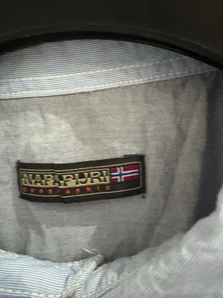 Camicia Napapijri Uomo Azzurra