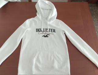 Sudadera Hollister Blanca