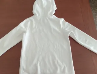 Sudadera Hollister Blanca