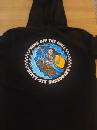 Sudadera Vans Negra con Capucha