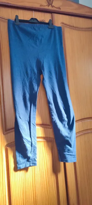 Mallas premamá azul marino ajustables