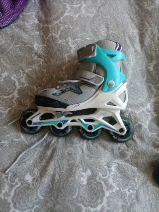 Patines en línea Oxelo Fit 3 + Protecciones