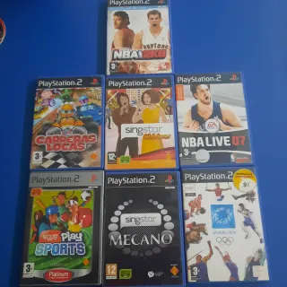 7 Juegos PlayStation 2 (PS2)