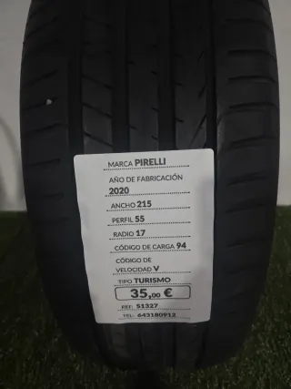 215 55 17 94V PIRELLI CINTURATO P7