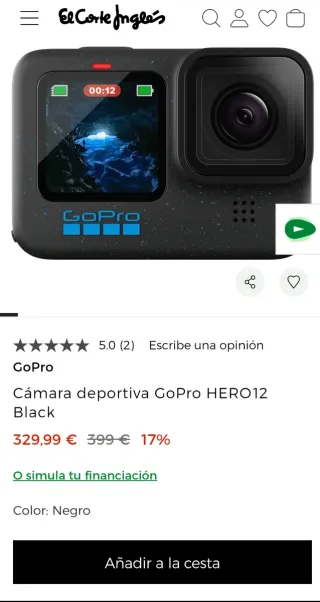 A ESTRENAR: GoPro HERO12 Black