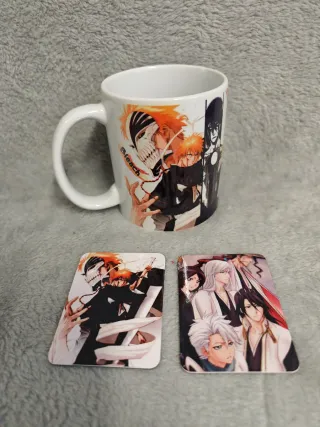 Lote Taza + Imanes Bleach