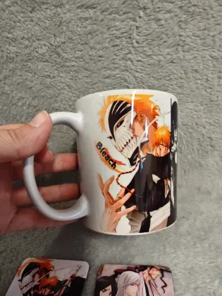 Lote Taza + Imanes Bleach
