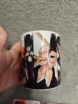 Lote Taza + Imanes Bleach