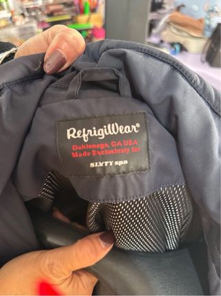 Giubbotto Refrigiwear Blu, Nero Taglia M