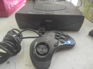 Consola Sega Saturn Negra