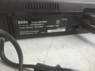 Consola Sega Saturn Negra