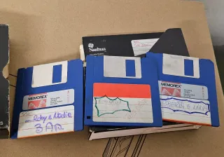 Floppy disk Nashua 10-5 1/4 Diskettes Vintage