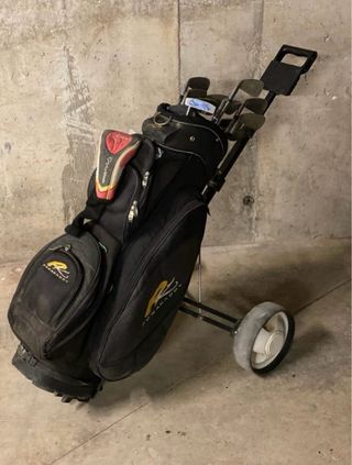 BOLSA DE GOLF COMPLETA CON CARRO