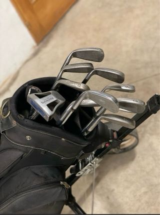 BOLSA DE GOLF COMPLETA CON CARRO