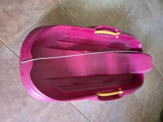 Trineo granate con cuerda