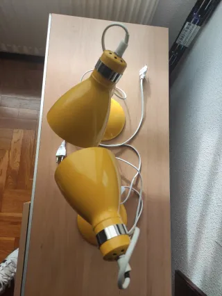 Lámparas de diseño juvenil amarillas