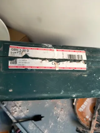 Maletín Bosch para taladro y cincelador