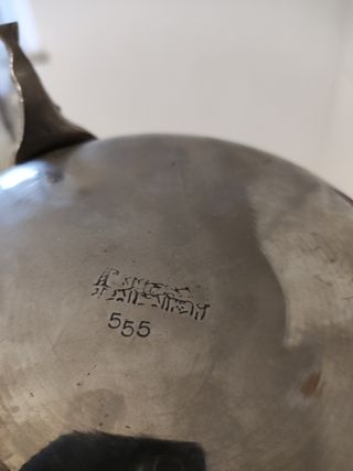 Zuccheriera ottone argentato Marocco