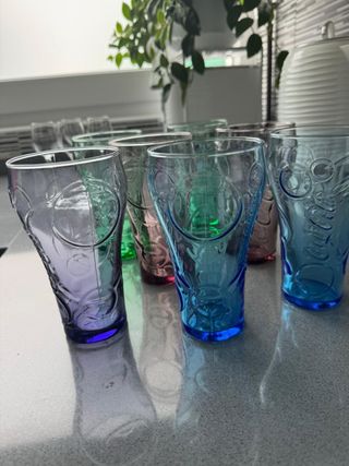 Vasos Coca Cola de Colores