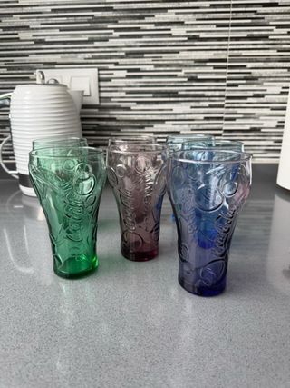 Vasos Coca Cola de Colores