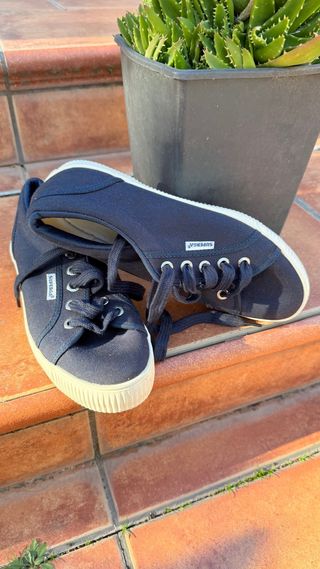 Deportivas Superga azul marino vintage