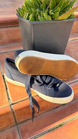 Deportivas Superga azul marino vintage