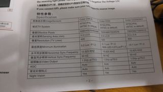 Cámara trasera Toyota Prius