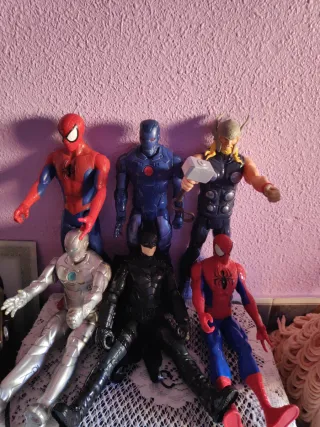 6 Figuras Super Héroes