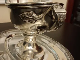Salsera de Plata Antigua Au Monde Elegant