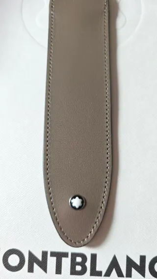 Estuche Montblanc para 1 bolígrafo, color masilla