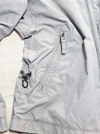 Chaqueta Napapijri gris vintage retro