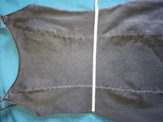 Vestido H&M Vaquero Gris