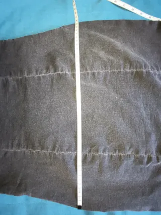 Vestido H&M Vaquero Gris