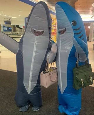 Disfraz Tiburón Inflable Temu Talla Única