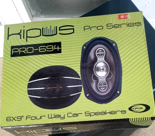 Altavoces Kipus PRO-694 6x9 4 Vías (nuevos )
