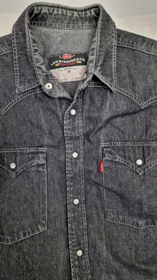 Camisa Vaquera Talla M Hombre