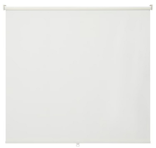 2 Tende a rullo bianche con catena 140x240