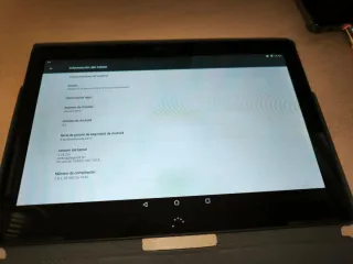 Tablet BQ Aquaris M10 Negra con funda original