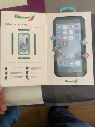 Cover iPhone 6/6S Redpepper IP68 Impermeabile