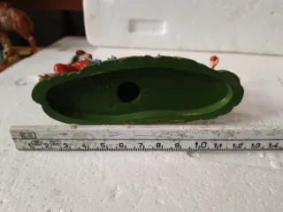 Statua presepe pastore con carretto