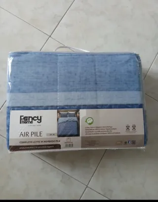 Completo Lenzuola Matrimoniali Pile Air Pile