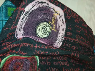 Bolso Desigual Negro Multicolor