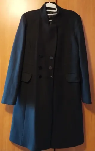 Cappotto Zara 75% Lana Nero