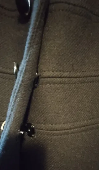 Cappotto Zara 75% Lana Nero